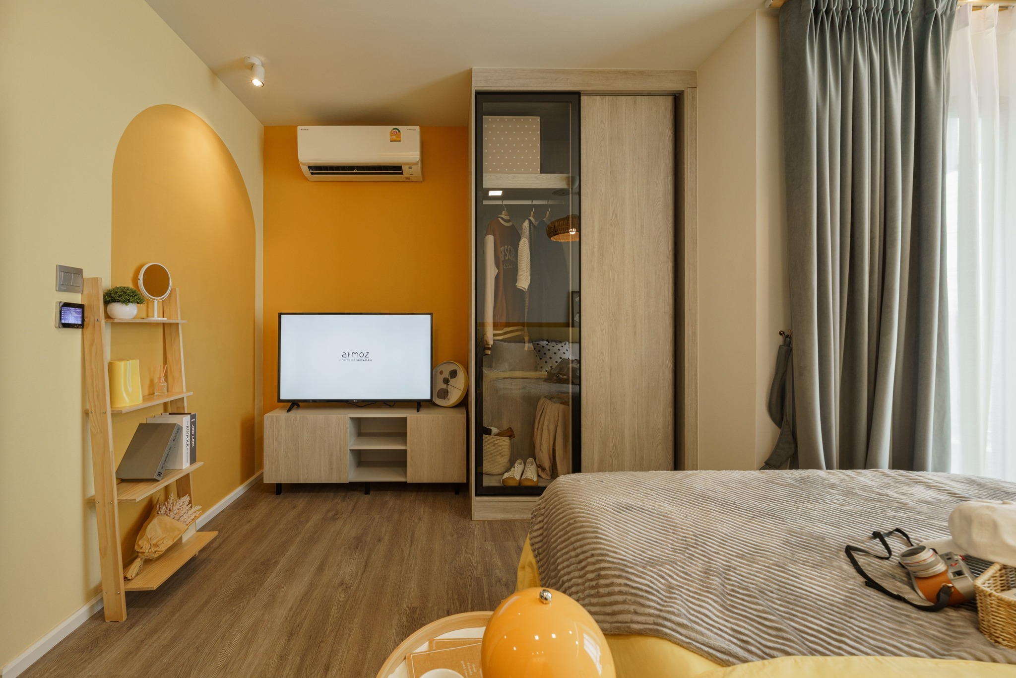 ภาพห้องตัวอย่าง (ตกแต่งเพื่อการนำเสนอ)